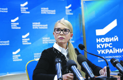 Тимошенко разрабатывает собственный мирный план