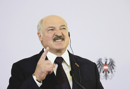 белоруссия, лукашенко, визит, австрия, скандал