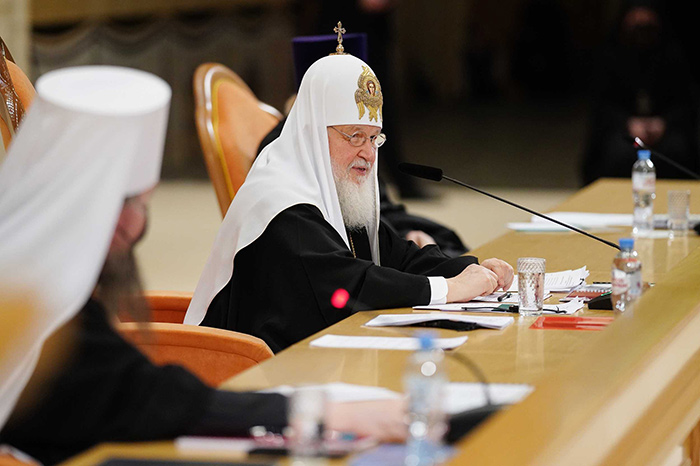 Патриарх Кирилл отверг страхи перед "печатью Антихриста"