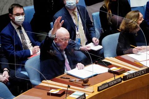 Россия заблокировала в Совбезе ООН резолюцию по Украине...