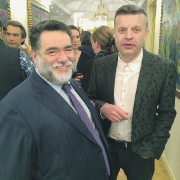 Михаил Куснирович и Леонид Парфенов.