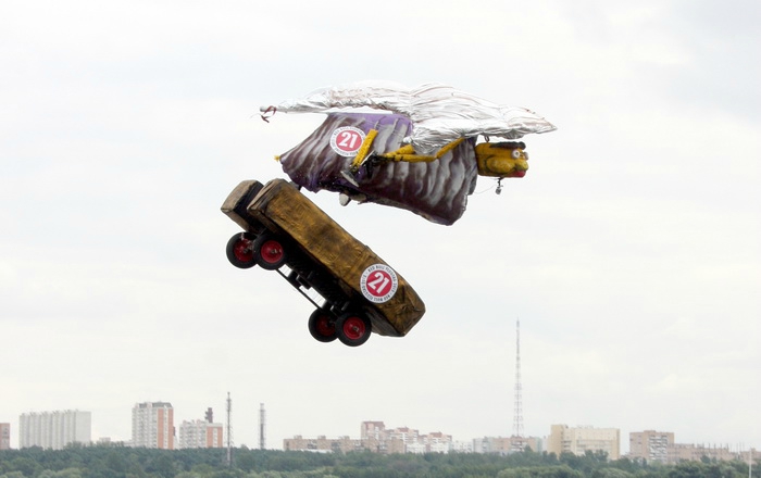 шоу, flugtag, red bull, полет, депардье