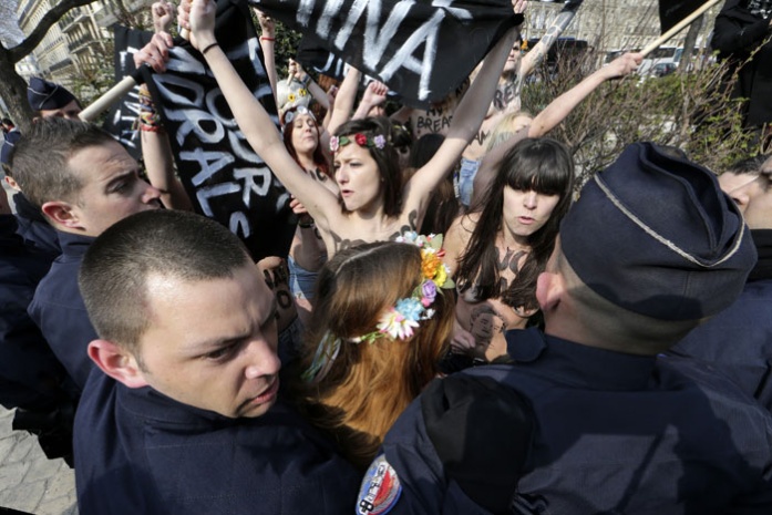 femen, акция