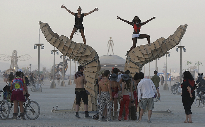 фестиваль, искусство, Burning man, огонь