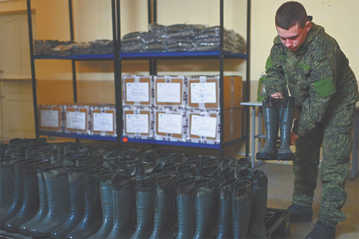 1. Мобилизованных экипировали всем миром