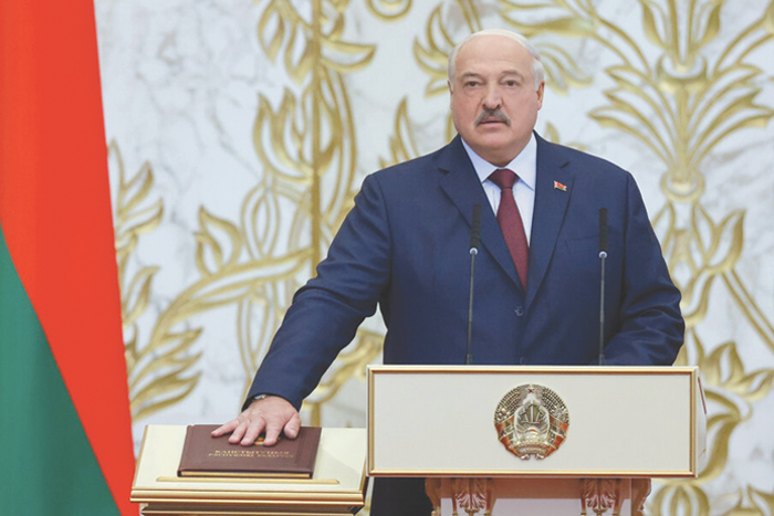 Лукашенко поблагодарил белорусов за свое счастье