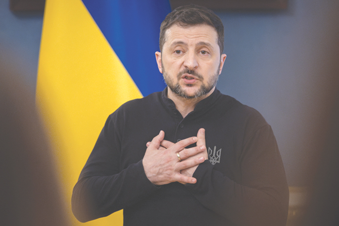 Зеленский призвал Навроцкого укреплять друг друга