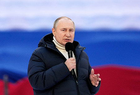 Путин выступил по мотивам спецоперации, власти России не видят будущего Украины