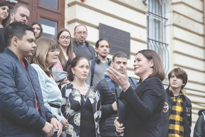 Белорусская оппозиция никак не поделит Полк Калиновского