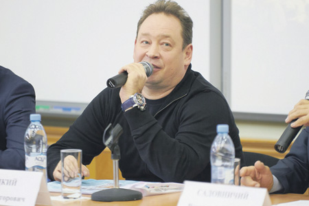 мундиаль, чм, футбол, москва, мгу, станислав черчесов, леонид слуцкий, фан-зона
