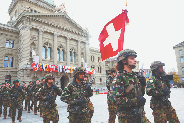 Об усилении армии задумались даже в нейтральной Швейцарии