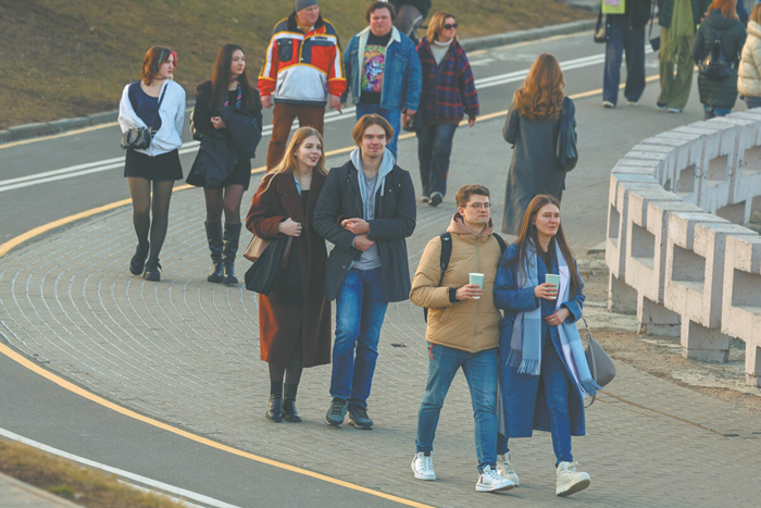 Белорусская молодежь выбирает родину