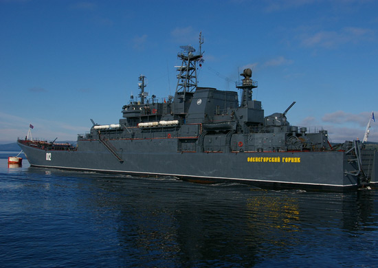 ВМФ России готовится в выброске большого десанта