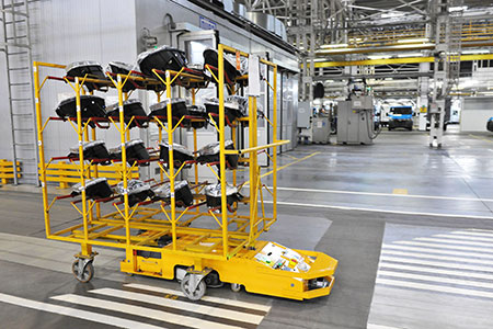 Горьковский автозавод передает логистику роботам