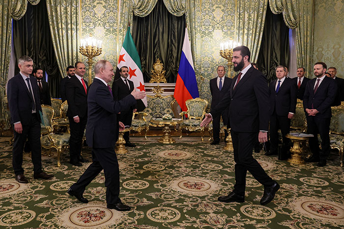 Новое руководство Сирии и Россия сближаются