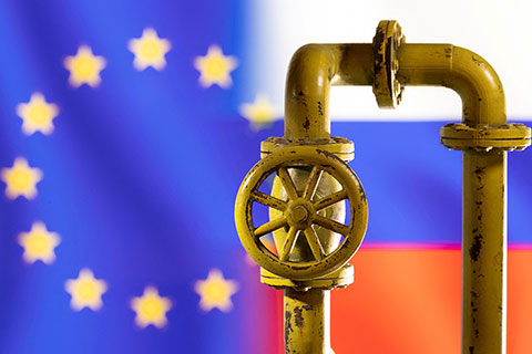 Европа получает все меньше газа из России