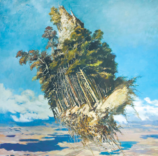 поэзия, живопись, космизм, икар, космонавт комаров, фантастика