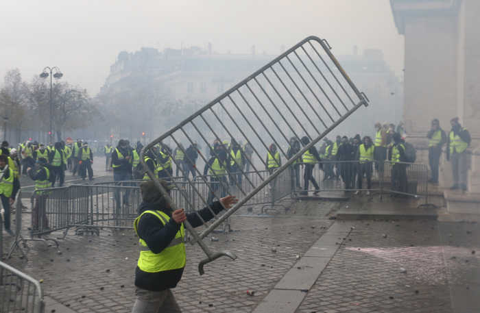 париж, протесты