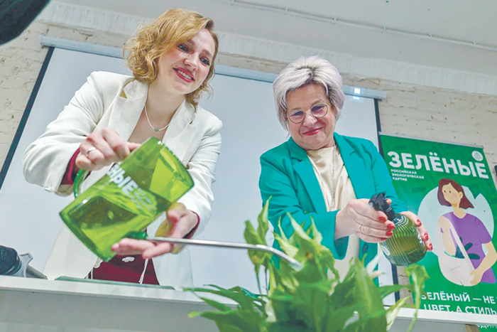 "Зеленые" присматриваются к шестому месту в Госдуме