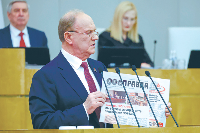 Зюганов показал свой административный ресурс