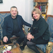 Павел Лунгин и Надежда Соловьева.