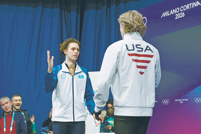 Фото недели.  Русские импена доминируют в мужском фигурном катании на Олимпиаде