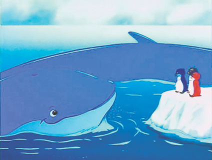 исследование антарктиды, пингвины, массовая культура, советская литература