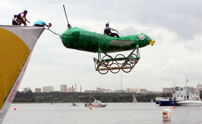 шоу, flugtag, red bull, полет, депардье