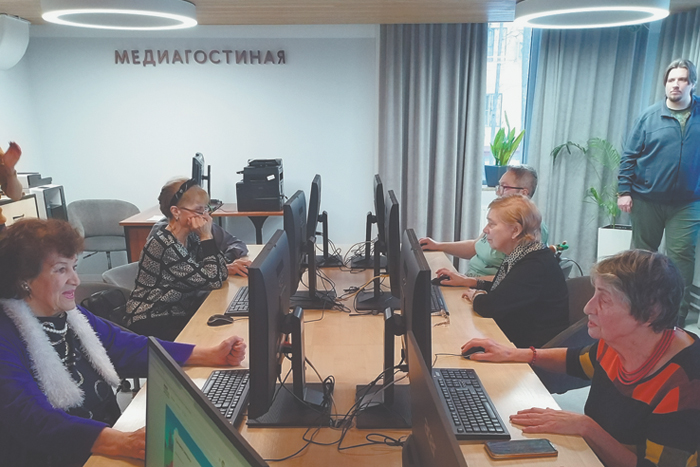 У столичных пенсионеров мозг в тонусе