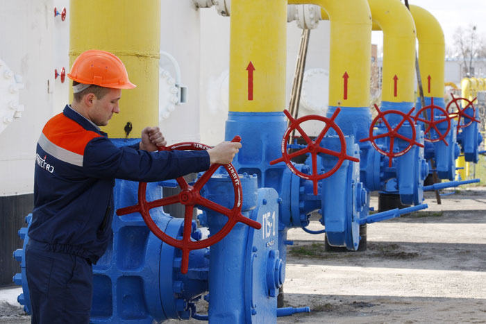 Украина греется "золотым" газом