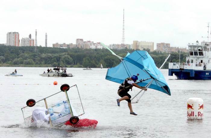 шоу, flugtag, red bull, полет, депардье