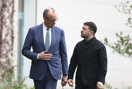 германия, мерц, зеленский, украина, стратегическое партнерство, производство бпла