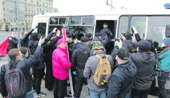 Московские коммунисты готовы рискнуть здоровьем сторонников