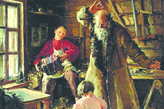 Дважды покинутый. От него сбежали с любовниками обе жены, оставив на воспитание детей