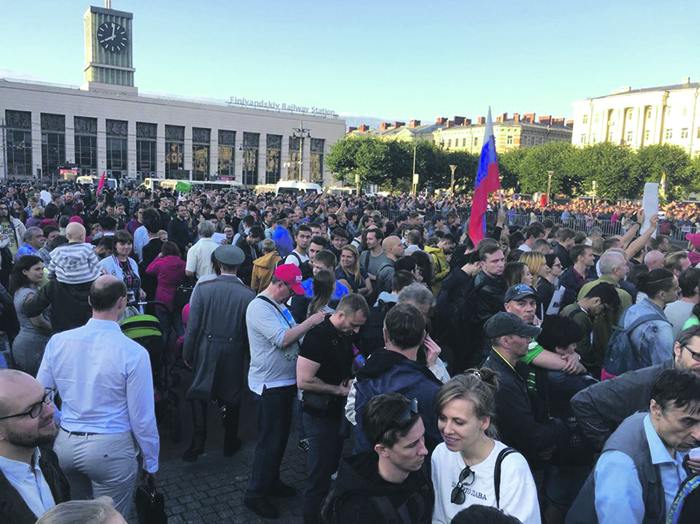 В Петербурге обещают поддержать московскую оппозицию 