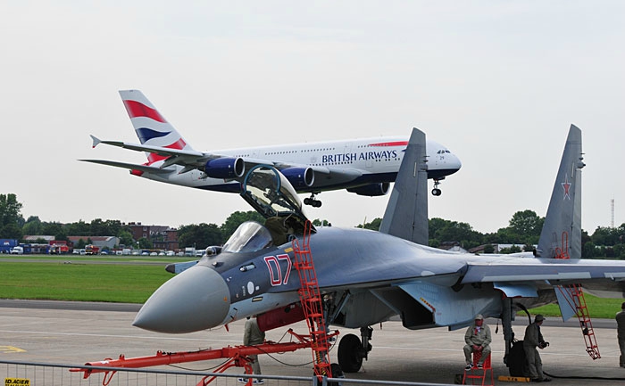 le bourget, Су-35, Ка-52, Як-130, авиация