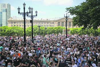 хабаровск, губернатор, сергей фургал, арест, митинг