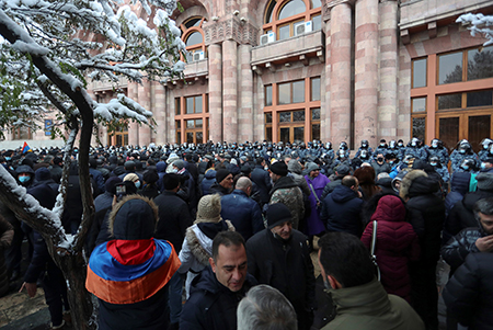 армения, политический кризис, массовые протесты, оппозиция, никол пашинян, карабахский кризис, война, азербайджан