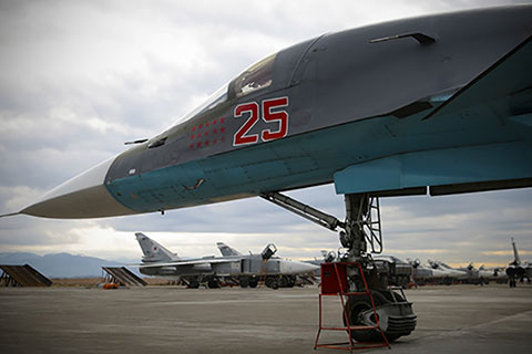 Воздушно-космические силы РФ продолжают акцию возмездия в Сирии