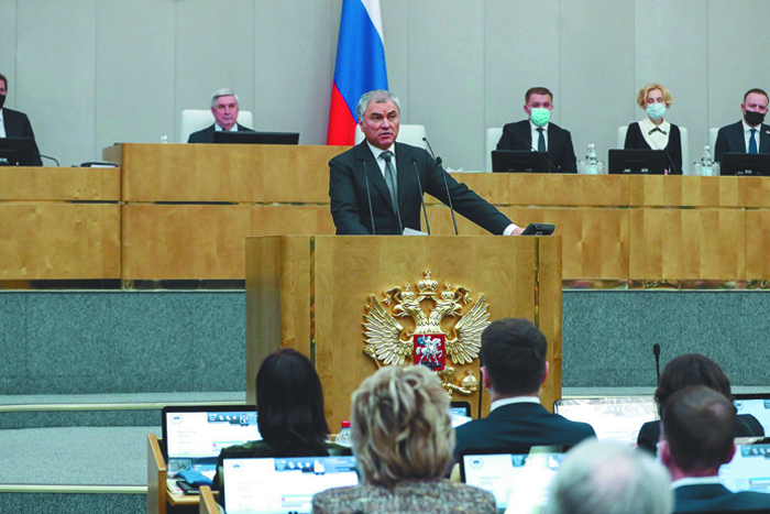 Володин призвал Госдуму сплотиться вокруг президента