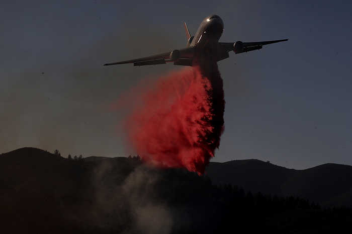 сша, калифорния, лесные пожары, Mendocino Complex Fire