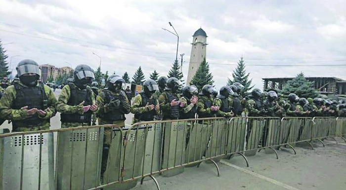 Ингушетия: ОМОН молится вместе с протестующими