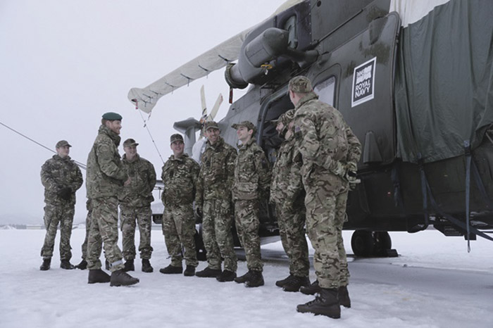 Британские военные устремились в Арктику