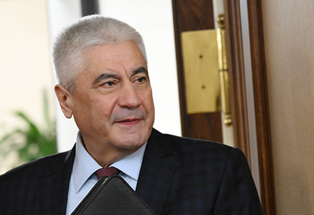 Министру внутренних дел РФ Владимиру Колокольцеву - 65 лет