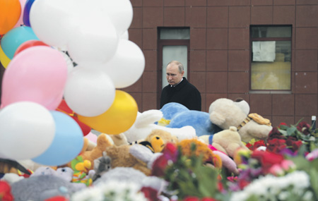 президент, путин, кемерово, пожар, тц