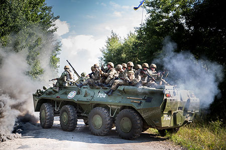 Украина намерена восстановить свой военный потенциал четырехмесячной давности