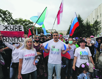 хабаровск, арест, фургал, протест, уличные акции