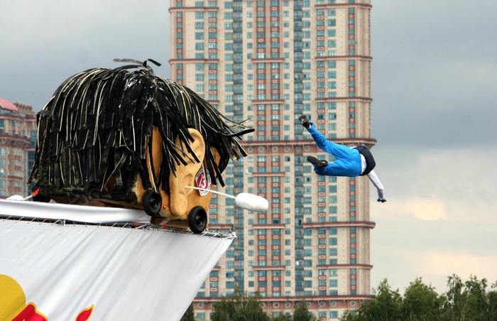 шоу, flugtag, red bull, полет, депардье