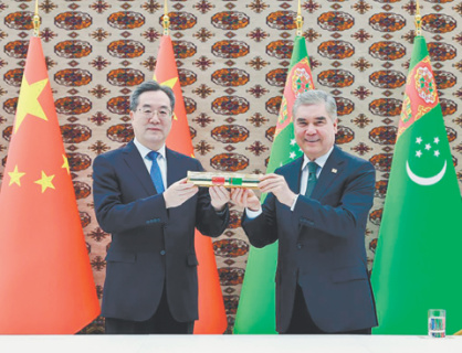 китай, туркменистан, сотрудничество, газовое месторождение