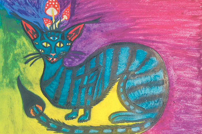 Дождь идет на мягких лапах